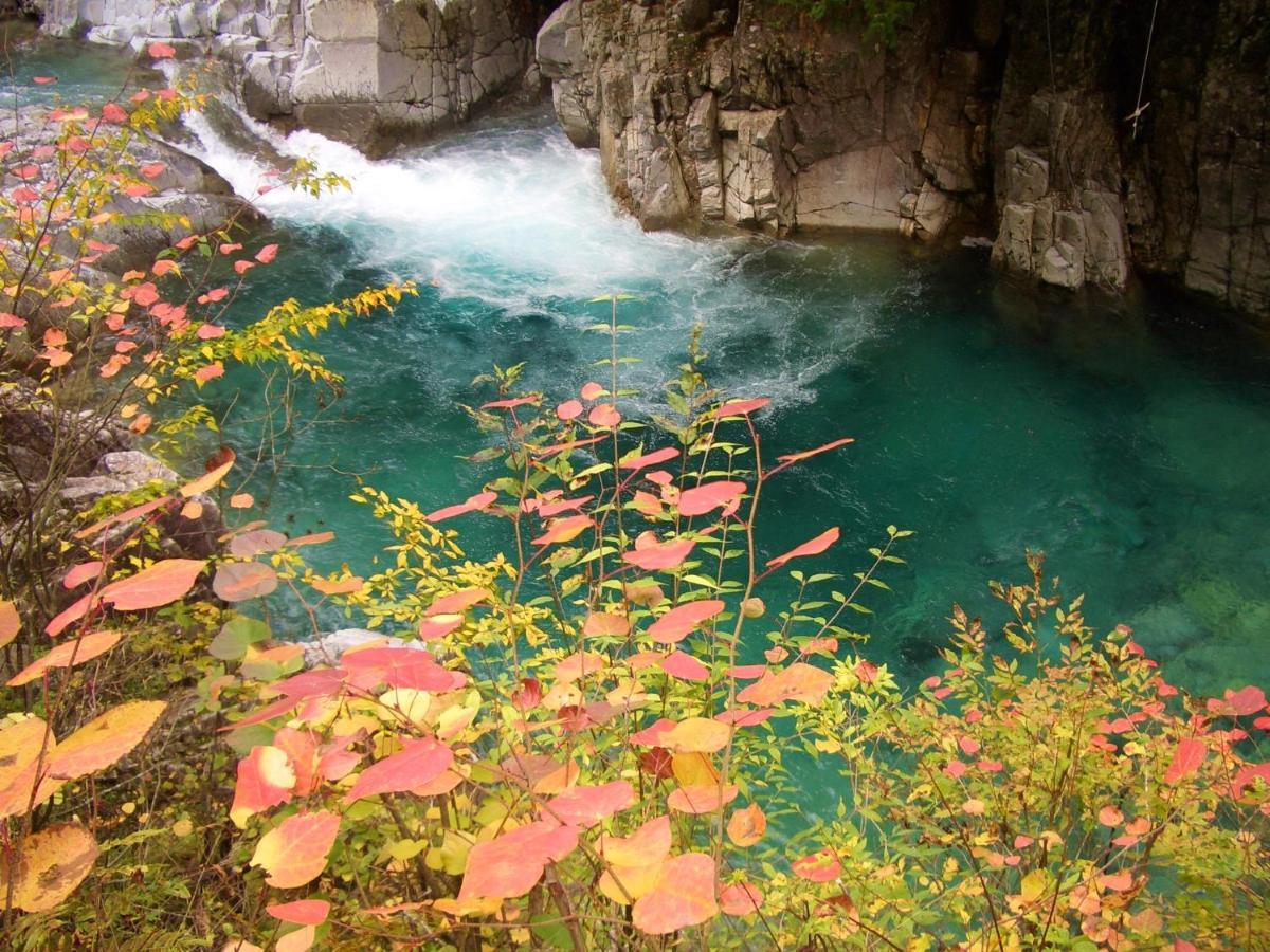 Отель 阿寺温泉 フォレスパ木曽あてら荘 Okuwa Экстерьер фото