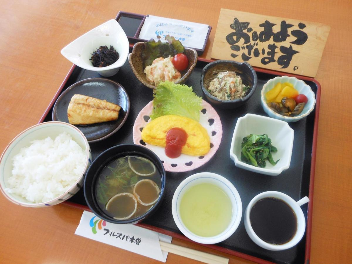 Отель 阿寺温泉 フォレスパ木曽あてら荘 Okuwa Экстерьер фото