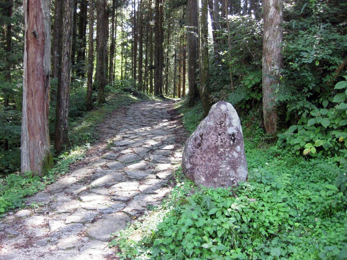 Отель 阿寺温泉 フォレスパ木曽あてら荘 Okuwa Экстерьер фото