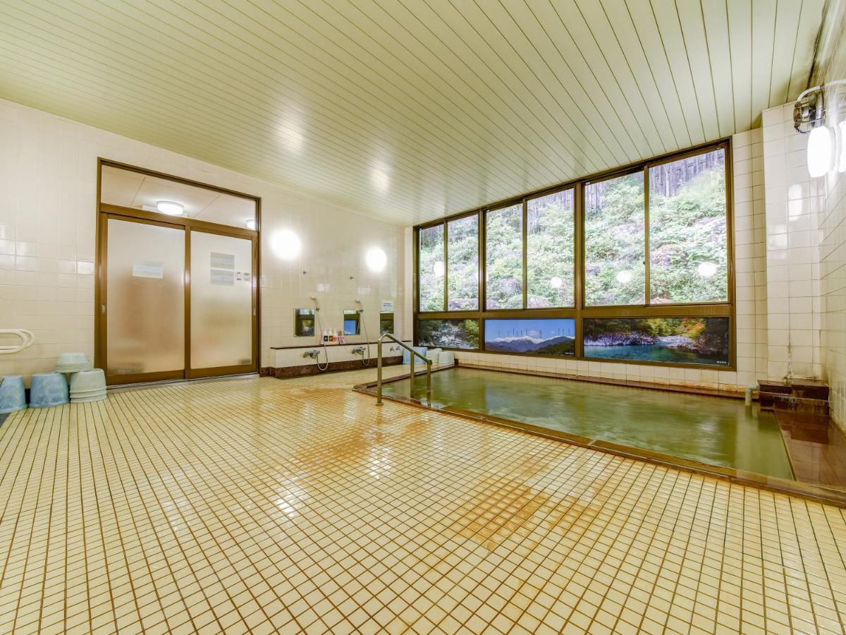 Отель 阿寺温泉 フォレスパ木曽あてら荘 Okuwa Экстерьер фото